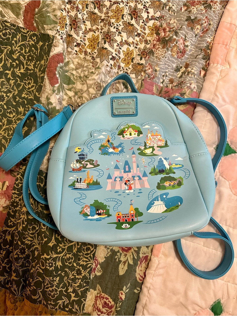 Disneyland 65th Anniversary Loungefly Mini Backpack